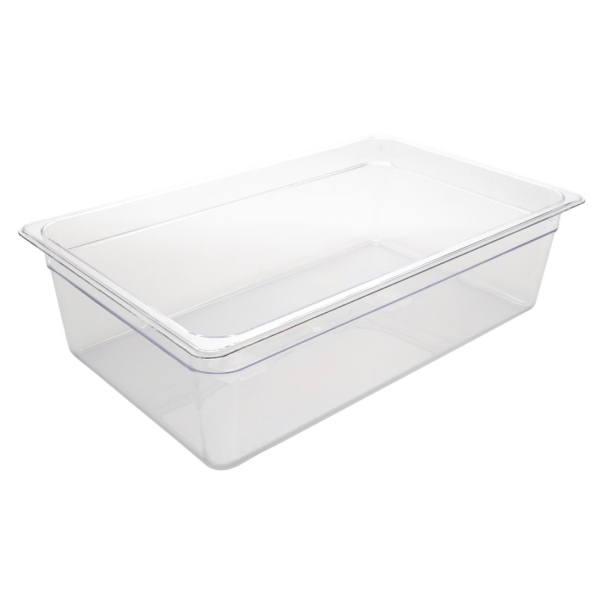 Couvercle Cranté En Polycarbonate 1/1 Gastronorm - Résiste De -40°C à 100°C, Va Au Lave-vaisselle